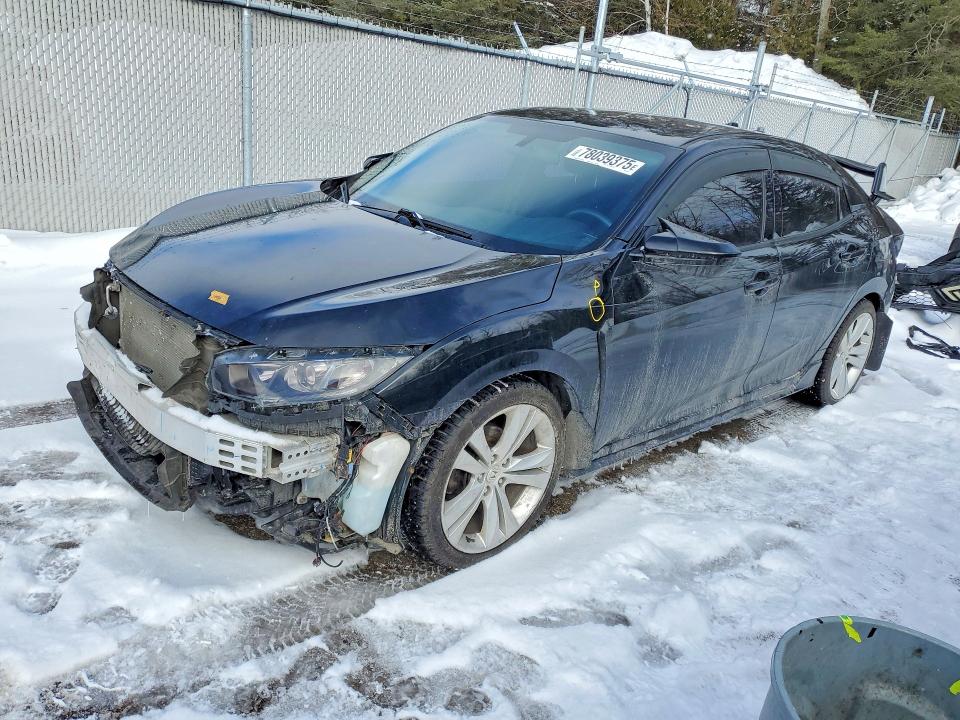 2017 Honda Civic VIN SHHFK7G49HU301254 COPART salvage auction — FRONT END, Salvage Title, sold $2,350 on 2026-07-14 (photo 1)