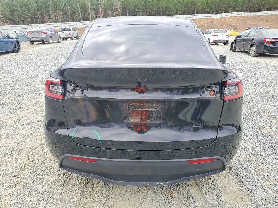 2022 Tesla Model y VIN 7SAYGDEE3NA007107 COPART salvage auction — FRONT END, Sc - Cert Of Title-Salvage, sold $4,650 on 2026-07-23 (photo 6)