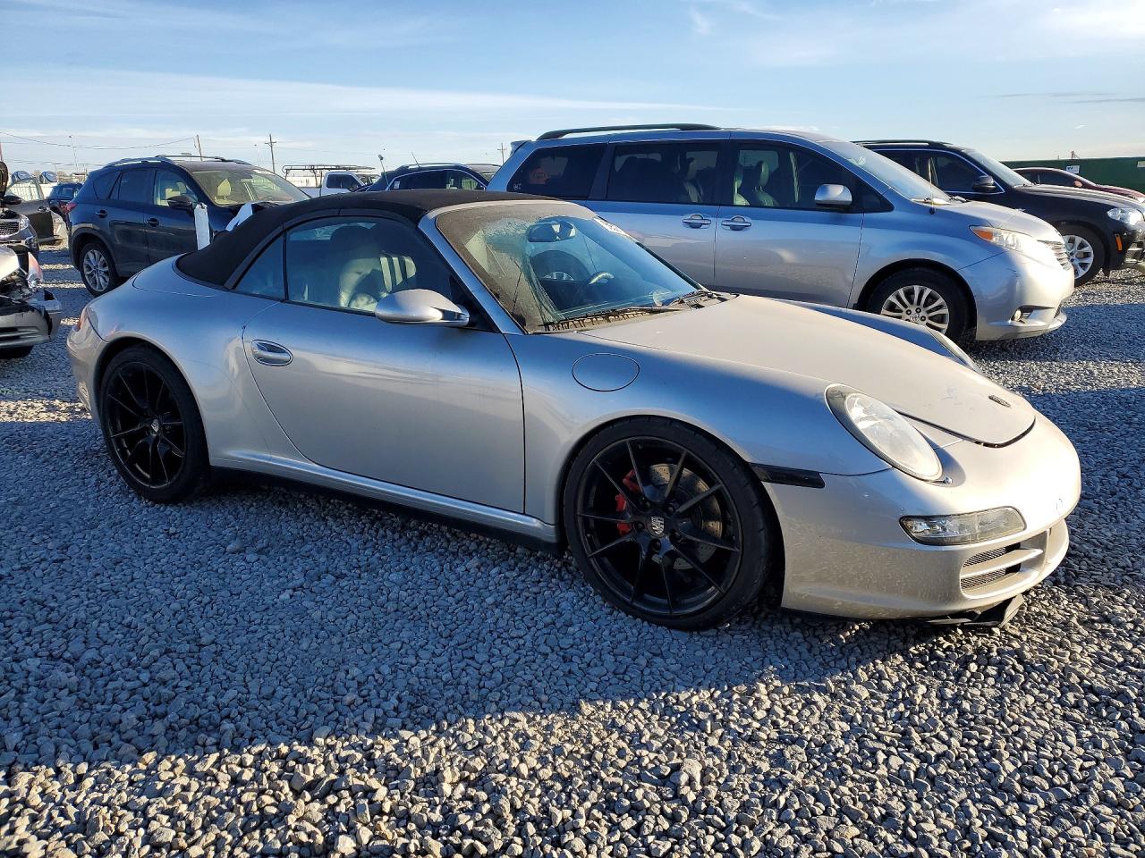 2006 Porsche 911 VIN WP0CB299X6S766688 COPART salvage auction — Undercarriage, MT - CERTIFICATE OF TITLE, sold $25,750 on 2026-03-31 (photo 4)