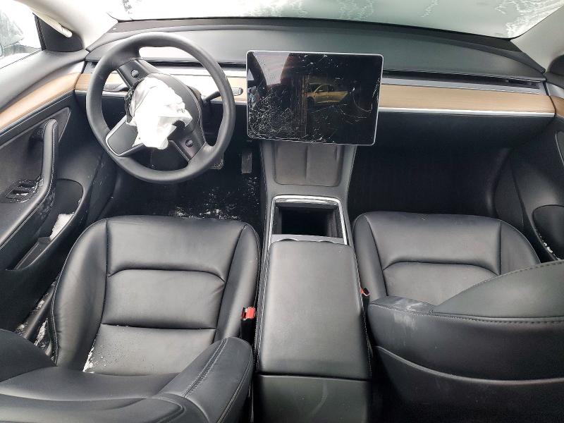 2023 Tesla Model 3 VIN 5YJ3E1EA9PF407106 COPART salvage auction — FRONT END, On - Permit Salvage, sold $8,100 on 2026-07-28 (photo 8)