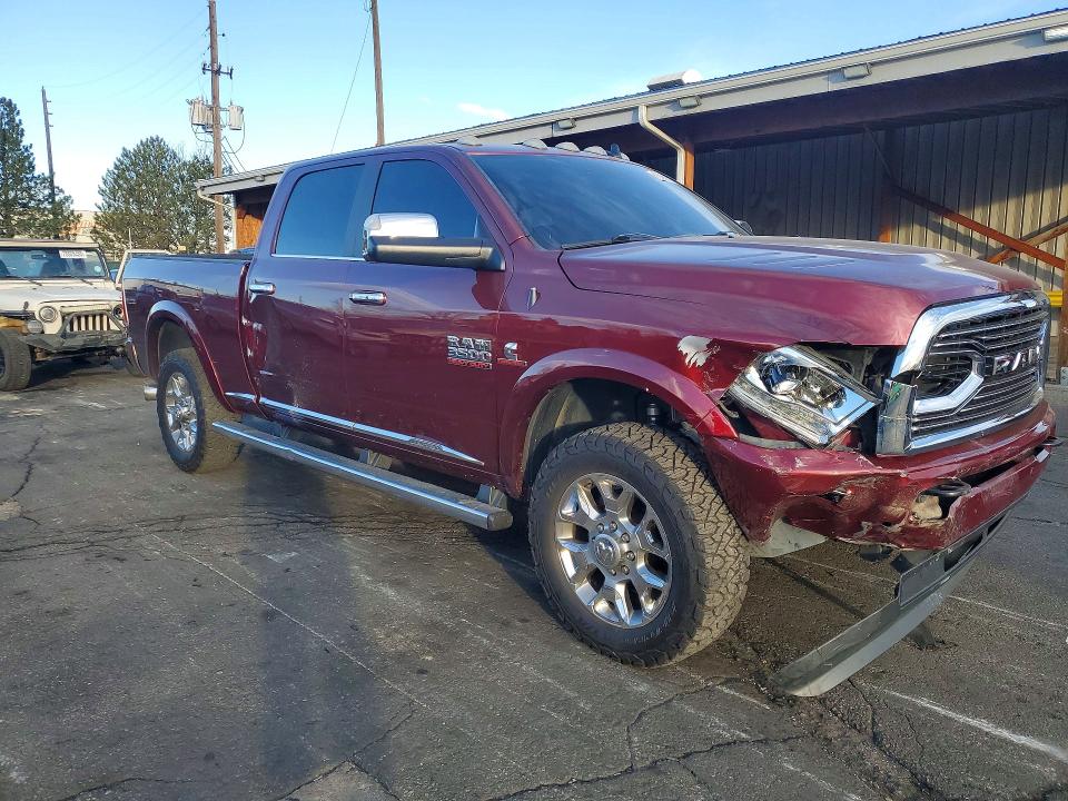 2016 Ram 3500 VIN 3C63R3FLXGG264121 COPART salvage auction — FRONT END, Id - Salvage Certificate Of Title, sold $10,300 on 2026-07-28 (photo 4)