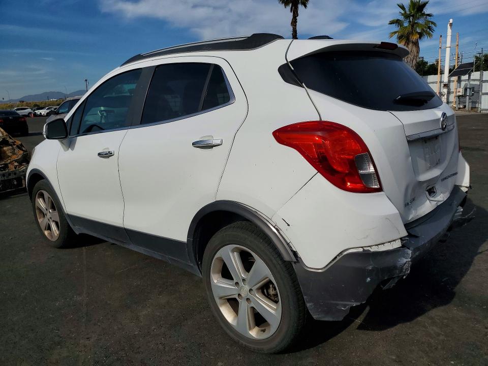 2016 Buick Encore VIN KL4CJASB3GB636242 COPART salvage auction — REAR END, Salvage Title, sold $625 on 2026-07-13 (photo 2)