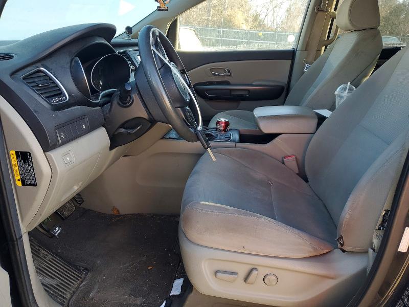 2015 Kia SEDONA VIN KNDMB5C10F6065482 COPART salvage auction — REAR END, Salvage Title, sold $175 on 2026-07-23 (photo 7)