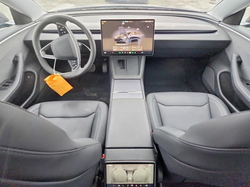 2024 Tesla Model 3 VIN 5YJ3E1EA7RF849613 COPART salvage auction — Front End, SC - CERTIFICATE OF TITLE, sold $15,800 on 2026-05-11 (photo 8)