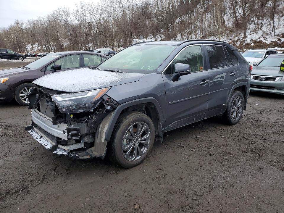 2025 Toyota Rav4 VIN JTMB6RFV9SD156287 COPART salvage auction — FRONT END, Id - Salvage Certificate Of Title, sold $14,700 on 2026-07-02 (photo 1)