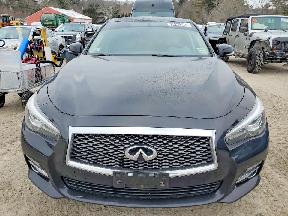 2015 Infiniti Q50 VIN JN1BV7AR9FM398457 COPART salvage auction — REAR END, Wv - Salvage Certificate, sold $2,200 on 2026-07-09 (photo 5)