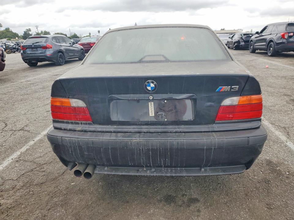 1995 BMW M3 VIN WBSBF9326SEH00468 COPART salvage auction — WATER/FLOOD, Ca - Salvage Certificate, sold $8,500 on 2026-07-24 (photo 6)