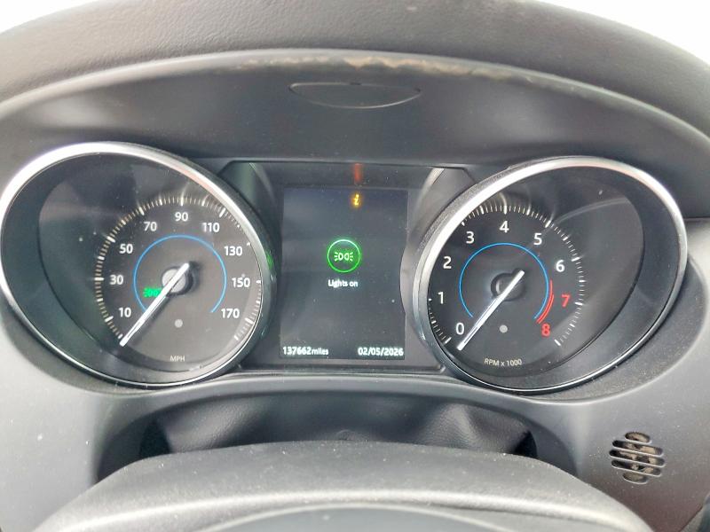 2020 Jaguar F-pace VIN SADCJ2FX9LA618303 COPART salvage auction — FRONT END, Salvage Title, sold $1,400 on 2026-07-28 (photo 9)