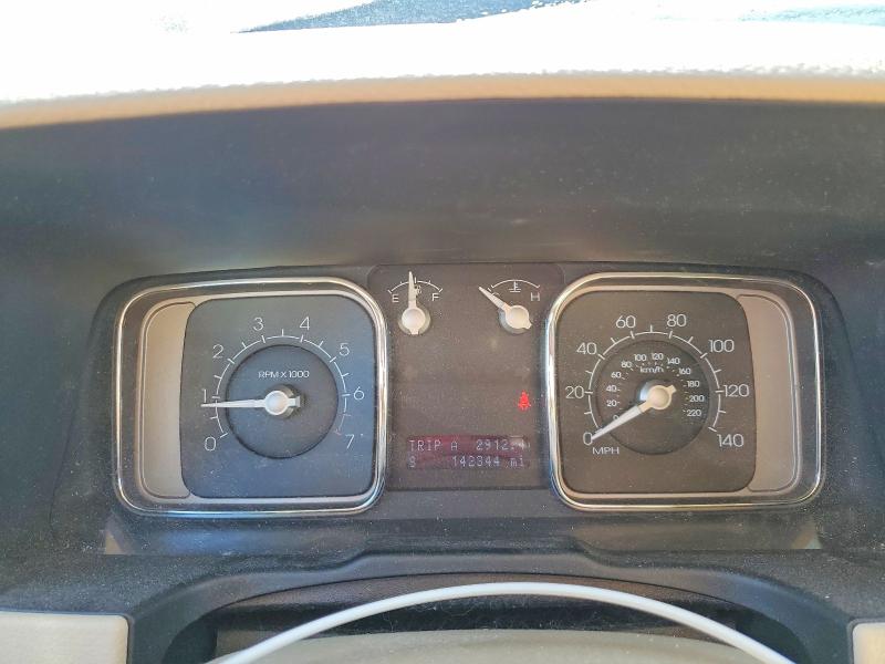 2007 Lincoln townhouse Mkx VIN 2LMDU88C07BJ31151 COPART salvage auction — FRONT END, TX - SALVAGE VEHICLE TITLE, sold $300 on 2026-07-02 (photo 9)