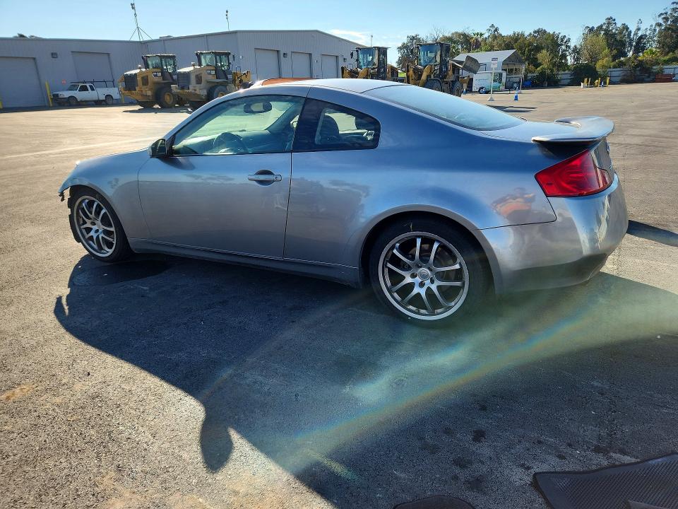2005 Infiniti G35 VIN JNKCV54E35M412557 COPART salvage auction — FRONT END, CA - SALVAGE CERTIFICATE, sold $175 on 2026-07-13 (photo 2)
