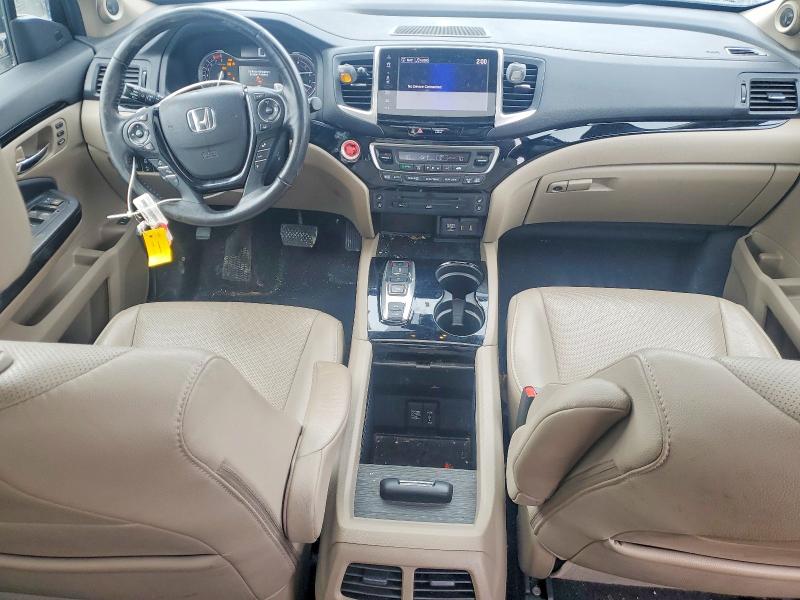2018 Honda Pilot VIN 5FNYF6H01JB036372 COPART salvage auction — FRONT END, Nj - Cert Of Title-Salvage, sold $8,600 on 2026-07-27 (photo 8)