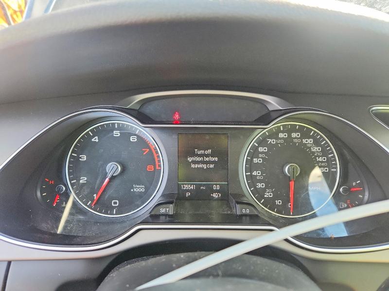 2013 Audi A4 VIN WAUFFAFL2DA144419 COPART salvage auction — MINOR DENT/SCRATCHES, Wv - Certificate Of Title, sold $2,850 on 2026-07-23 (photo 9)