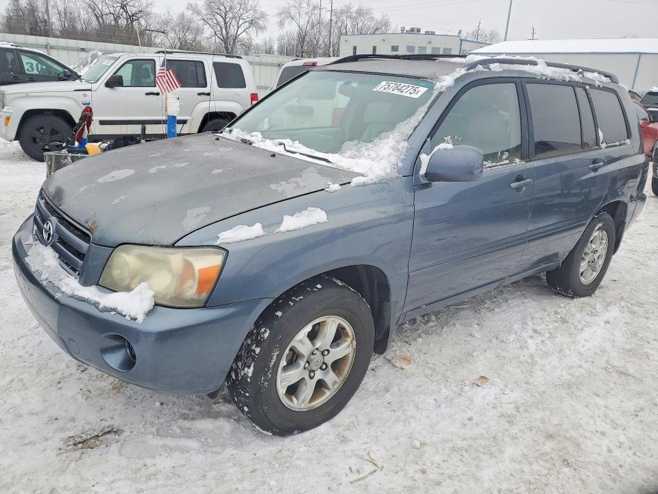 2006 Toyota Highlander VIN JTEDP21A860111836 COPART salvage auction — MINOR DENT/SCRATCHES, OH - CERTIFICATE OF TITLE, sold $775 on 2026-07-14 (photo 1)