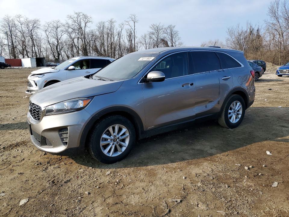 2019 Kia Sorento VIN 5XYPGDA52KG530365 COPART salvage auction — REAR END, Mi - Certificate Of Title, sold $2,250 on 2026-07-09 (photo 1)