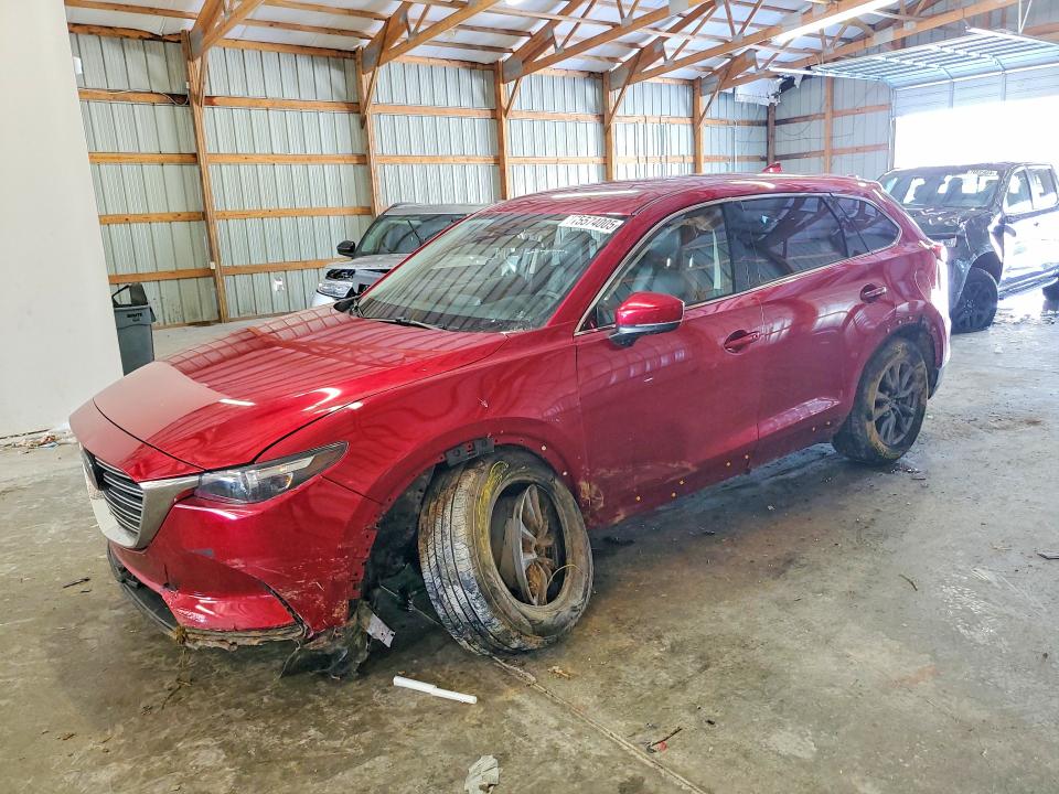 2022 Mazda Cx-9 VIN JM3TCBCYXN0602842 COPART salvage auction — FRONT END, Ky - Cert Of Title-Salvage, sold $4,150 on 2026-07-22 (photo 1)