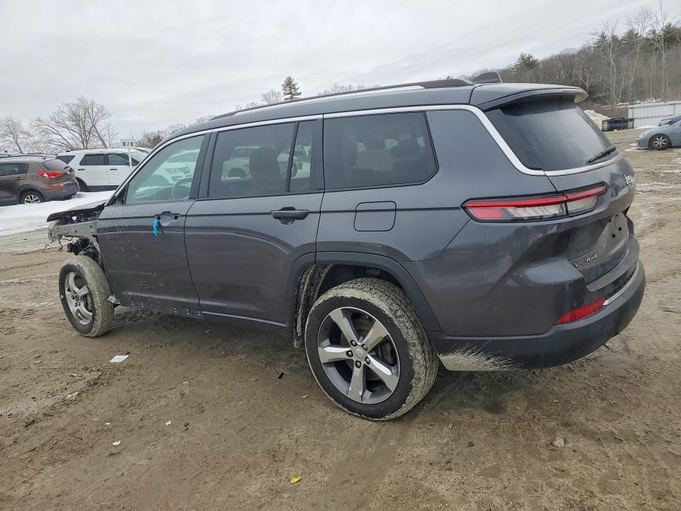 2021 Jeep Grand cherokee VIN 1C4RJKBG0M8144830 COPART salvage auction — UNDERCARRIAGE, Ma - Cert Of Title-Salvage, sold $9,600 on 2026-08-12 (photo 2)