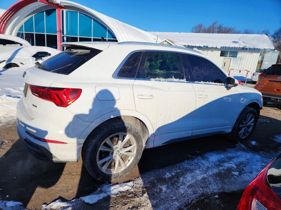 2021 Audi Q3 VIN WA1DECF33M1003930 COPART salvage auction — FRONT END, Ct - Cert Of Title-Salvage, sold $8,500 on 2026-08-13 (photo 3)