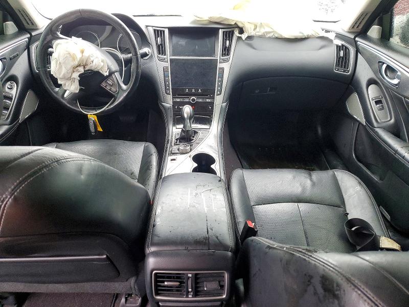 2017 Infiniti Q50 VIN JN1EV7AR3HM838978 COPART salvage auction — FRONT END, ON - PERMIT SALVAGE, sold $300 on 2026-07-28 (photo 8)