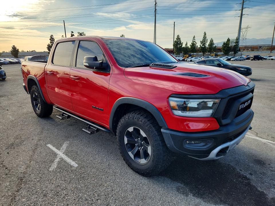 2019 Ram 1500 VIN 1C6SRFLT0KN569807 COPART salvage auction — NORMAL WEAR, Ca - Salvage Certificate, sold $17,600 on 2026-07-21 (photo 4)