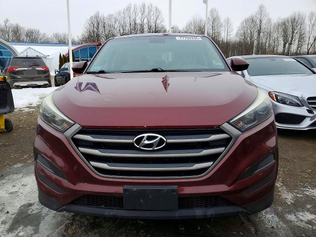 2016 Hyundai Tucson VIN KM8J23A41GU032679 COPART salvage auction — REAR END, Ma - Cert Of Title-Salvage, sold $2,300 on 2026-07-02 (photo 5)