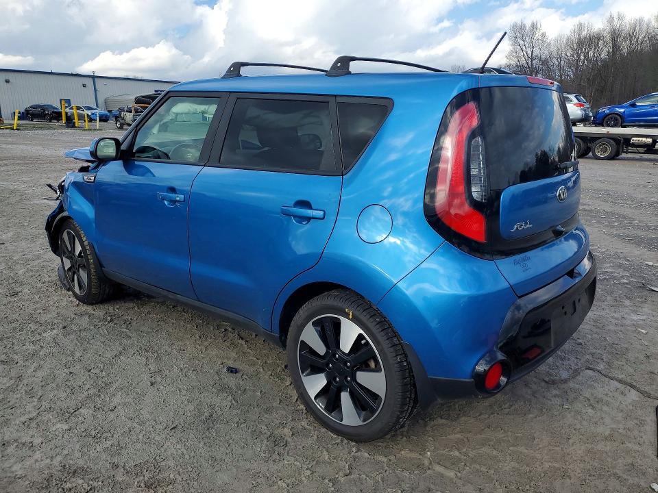 2016 Kia Soul VIN KNDJP3A50G7362858 COPART salvage auction — FRONT END, Tn - Certificate Of Title, sold $825 on 2026-07-14 (photo 2)