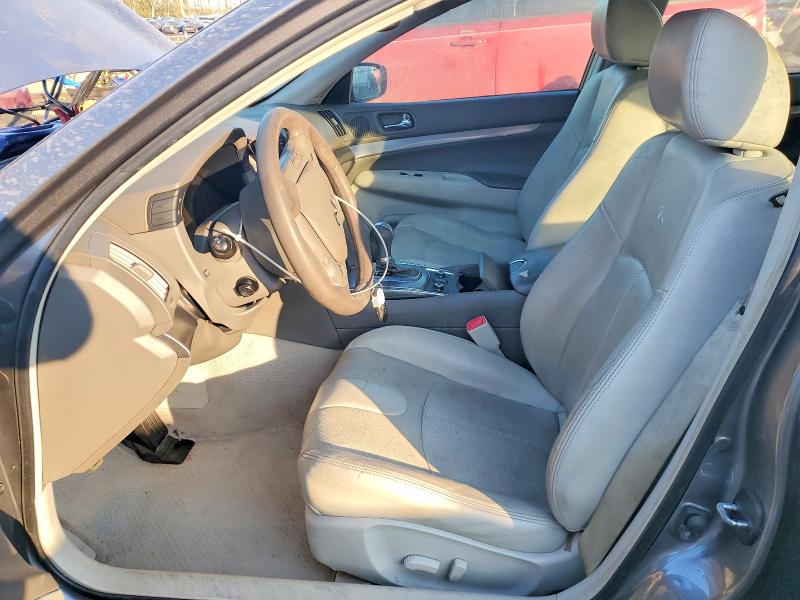 2013 Infiniti G VIN JN1CV6AR4DM766104 COPART salvage auction — MINOR DENT/SCRATCHES, Md - Cert Of Salvage > 75% Damage, sold $1,150 on 2026-07-31 (photo 7)