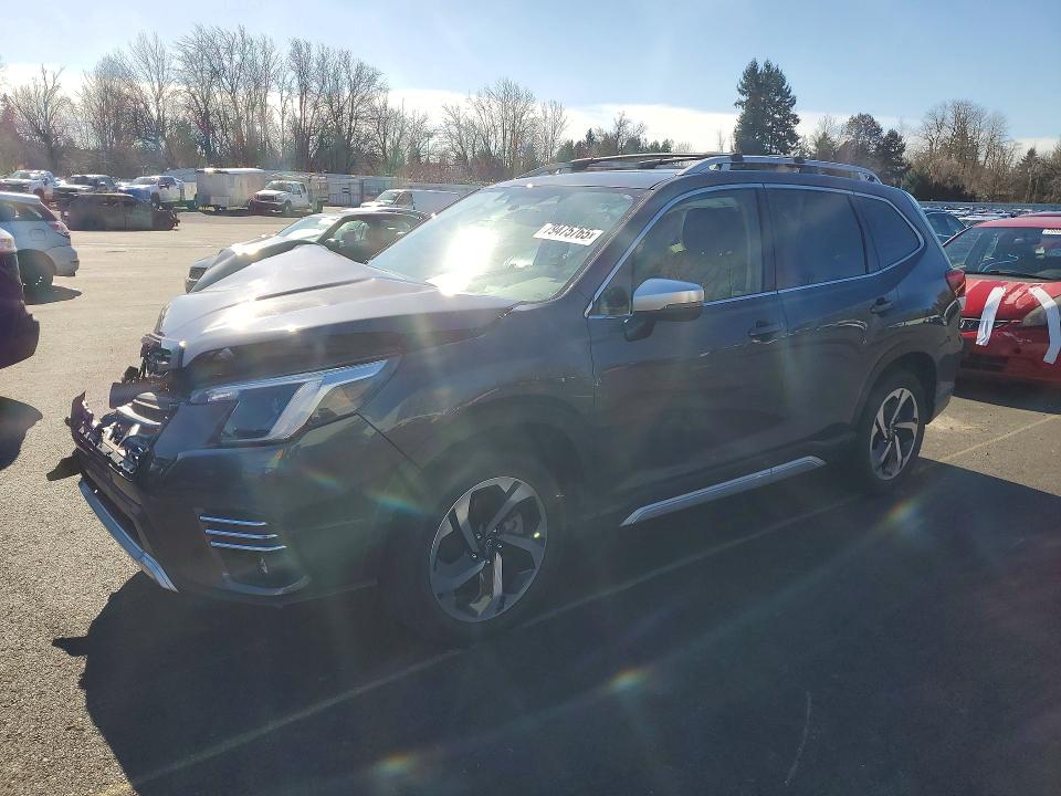 2022 Subaru Forester VIN JF2SKARC0NH415836 COPART salvage auction — FRONT END, OR - SALVAGE TITLE CERTIFICATE, sold $4,300 on 2026-07-06 (photo 1)