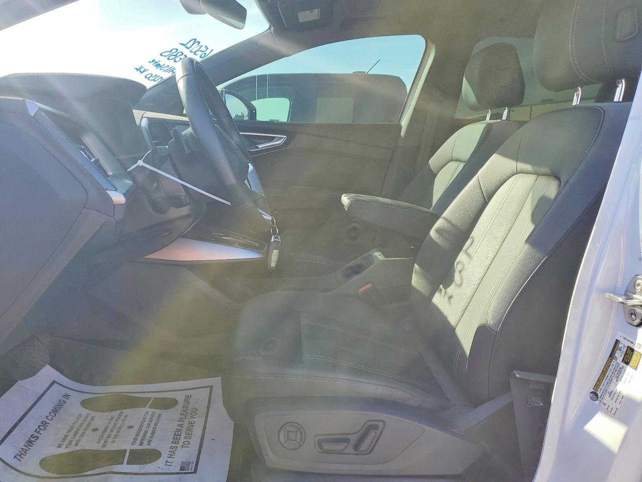 2024 Audi Q4 e-tron VIN WA1L2BFZ5RP023085 COPART salvage auction — Side, CA - SALVAGE CERTIFICATE, sold $14,100 on 2026-07-10 (photo 7)