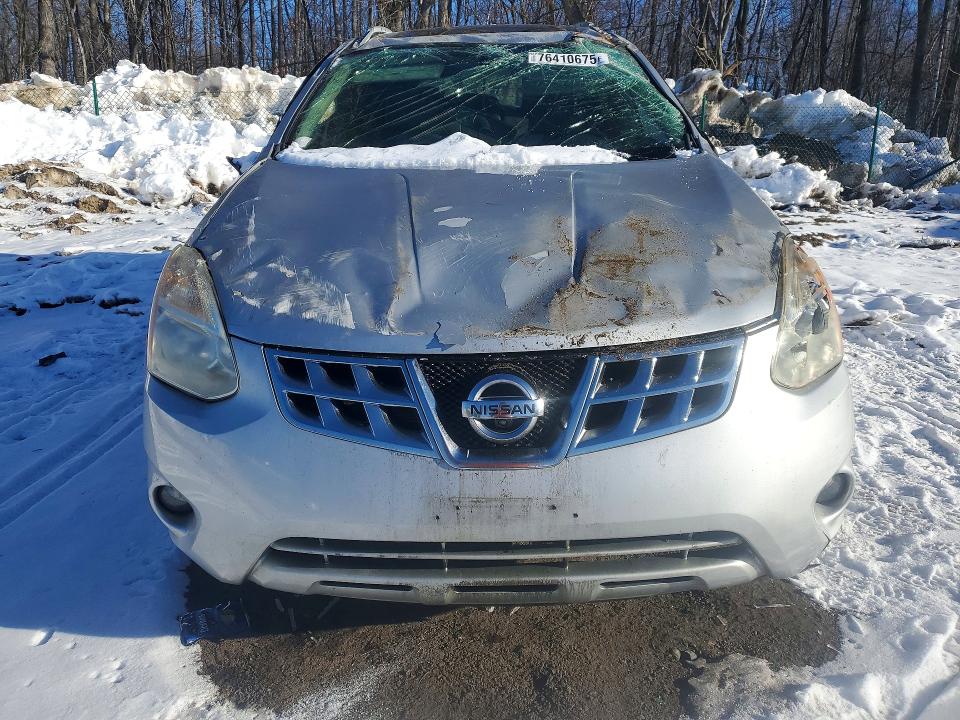 2012 Nissan Rogue VIN JN8AS5MV1CW411933 COPART salvage auction — ROLLOVER, Ct - Cert Of Title-Salvage, sold $475 on 2026-07-23 (photo 5)