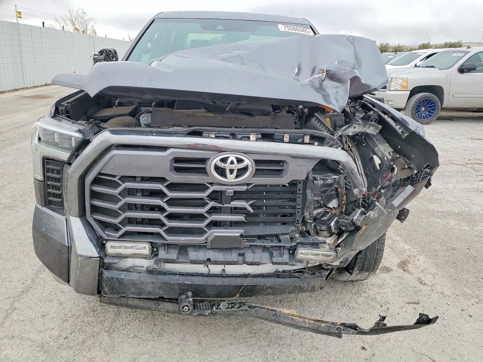 2025 Toyota Tundra VIN 5TFWA5DB2SX247000 COPART salvage auction — FRONT END, Az - Cert Of Title - Salvage, sold $18,700 on 2026-07-22 (photo 5)