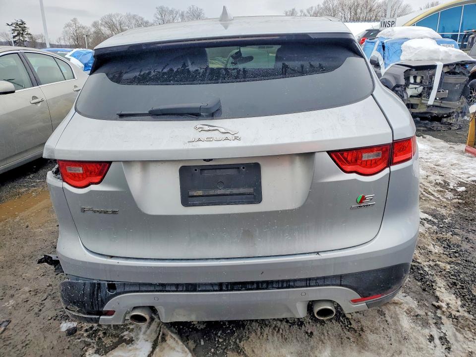 2019 Jaguar F-pace VIN SADCM2FV2KA610046 COPART salvage auction — SIDE, Salvage Title, sold $5,500 on 2026-07-16 (photo 6)