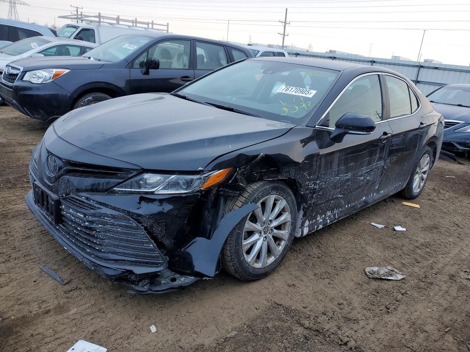 2020 Toyota Camry VIN 4T1C11BK3LU010092 COPART salvage auction — FRONT END, Il - Salvage Certificate, sold $8,000 on 2026-07-30 (photo 1)