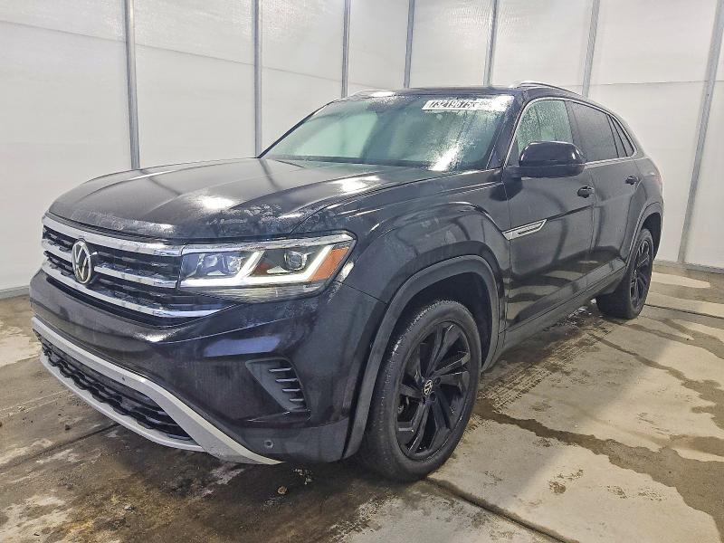 2021 Volkswagen Atlas cross sport VIN 1V2EE2CA0MC219101 COPART salvage auction — WATER/FLOOD, VA - CERT OF TITLE-SALVAGE WATER, sold $2,600 on 2026-07-28 (photo 1)