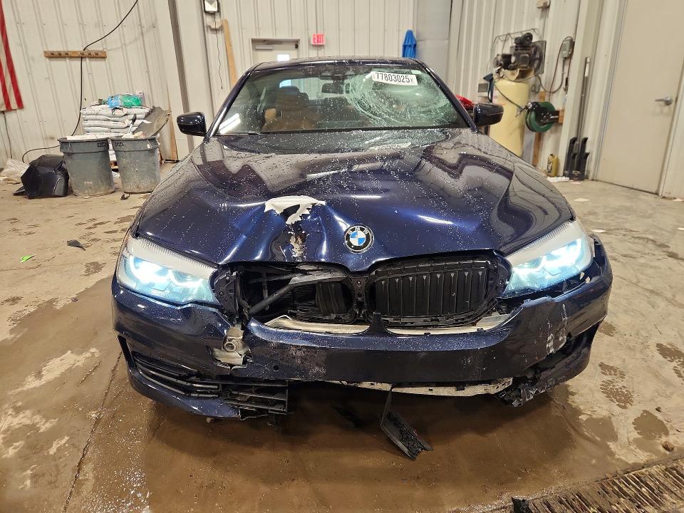 2019 BMW 5er VIN WBAJE7C59KWW05251 COPART salvage auction — FRONT END, Wi - Certificate Of Title, sold $8,400 on 2026-07-13 (photo 5)