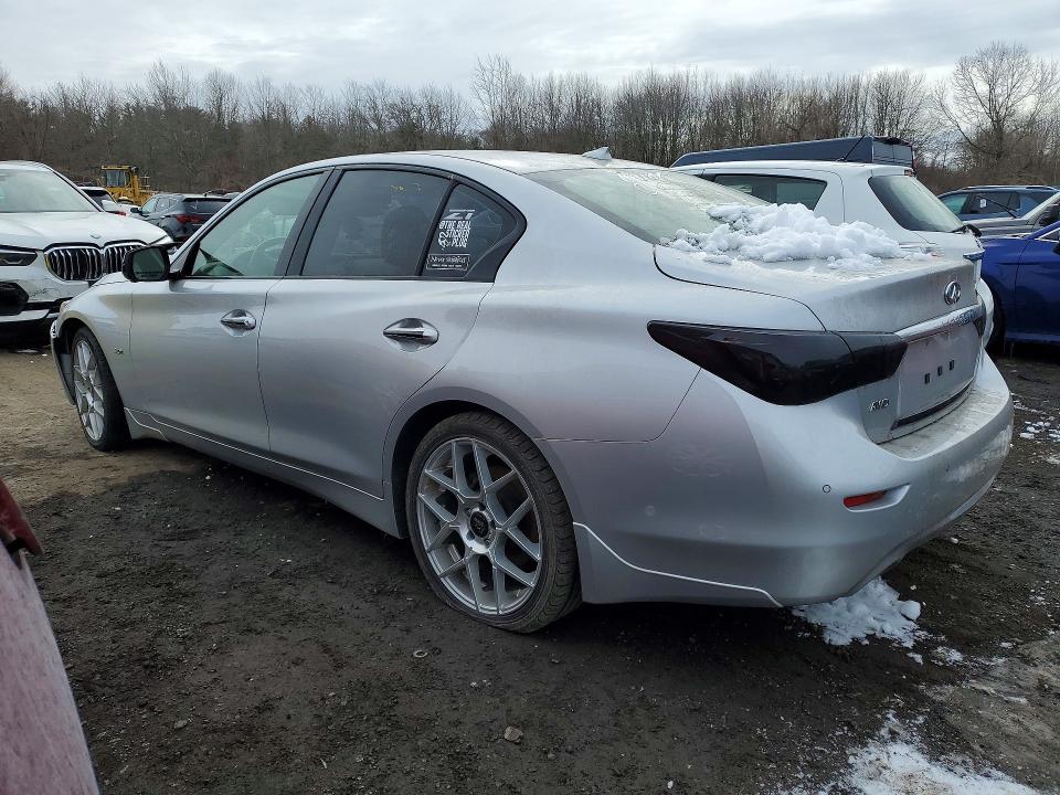 2017 Infiniti Q50 VIN JN1EV7AR9HM836491 COPART salvage auction — MINOR DENT/SCRATCHES, Ct - Certificate Of Title, sold $5,900 on 2026-07-30 (photo 2)