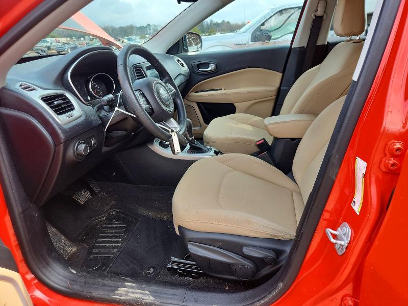 2018 Jeep Compass VIN 3C4NJDAB4JT168612 COPART salvage auction — SIDE, Salvage Title, sold $7,000 on 2026-08-26 (photo 7)
