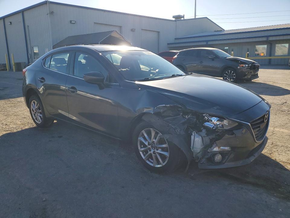 2016 Mazda 3 VIN JM1BM1V75G1348759 COPART salvage auction — SIDE, Ca - Salvage Certificate, sold $925 on 2026-07-16 (photo 4)