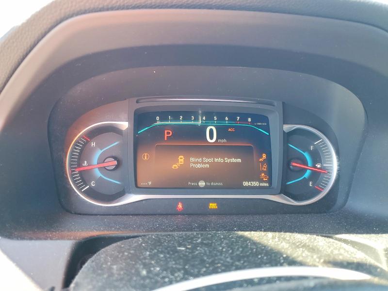2021 Honda Pilot VIN 5FNYF5H34MB011314 COPART salvage auction — FRONT END, Tx - Salvage Vehicle Title, sold $6,700 on 2026-07-02 (photo 9)