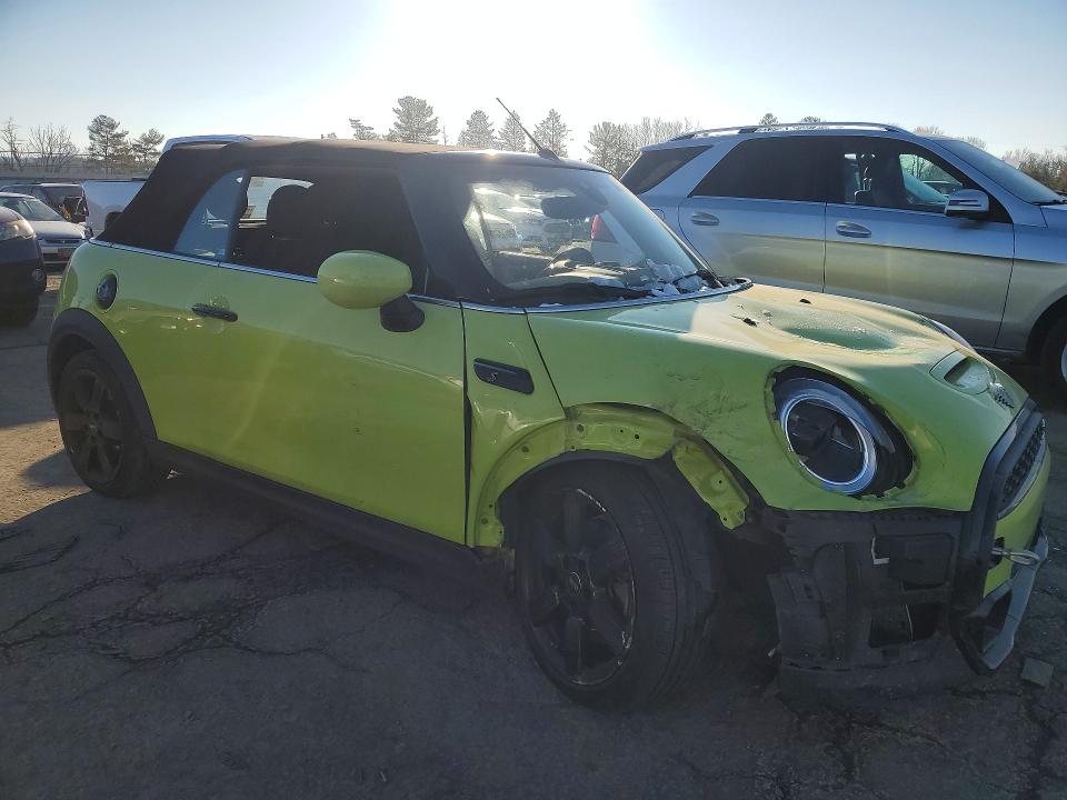 2023 Mini Cooper VIN WMW43DL00P3P46997 COPART salvage auction — FRONT END, Pa - Cert Of Title, sold $3,300 on 2026-08-11 (photo 4)