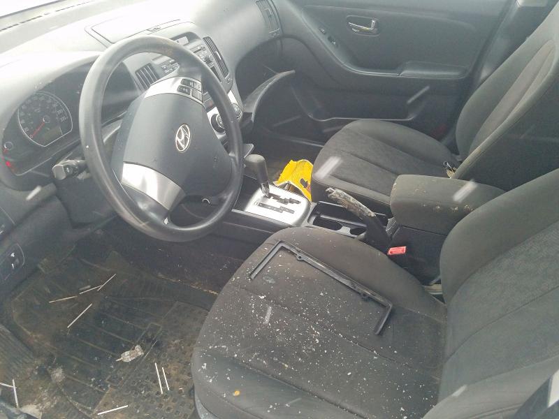 2010 Hyundai Elantra VIN KMHDU4BD7AU991037 COPART salvage auction — FRONT END, Qc - Gravement Accidente, sold $375 on 2026-07-07 (photo 7)