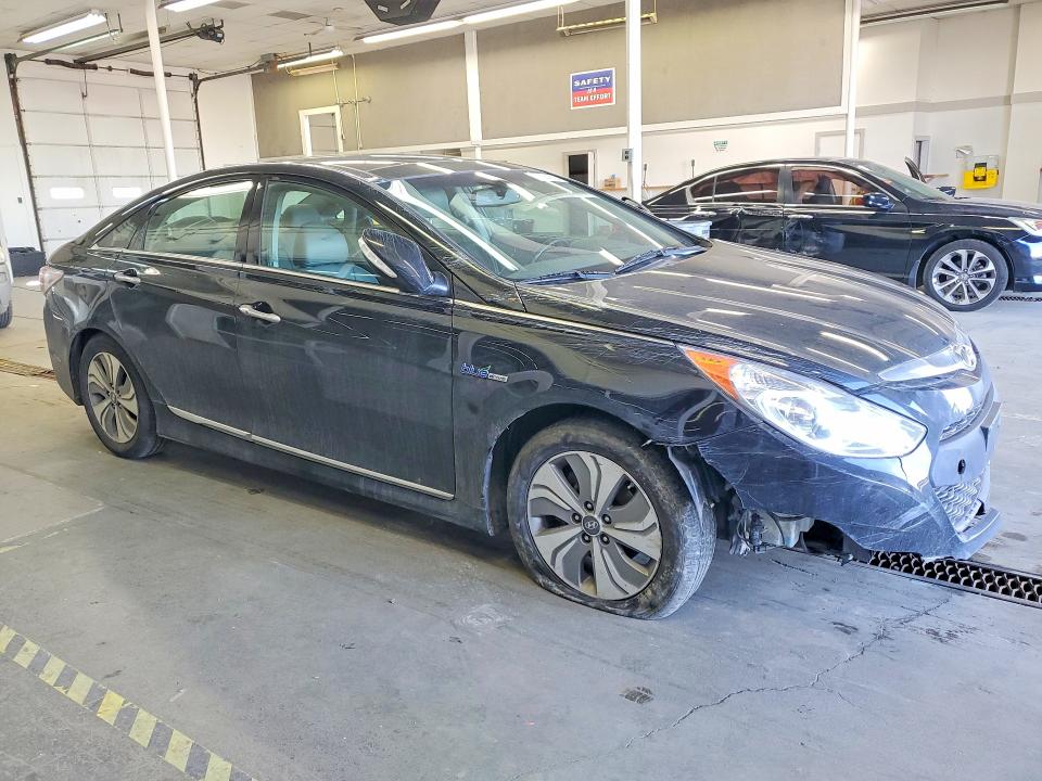 2015 Hyundai Sonata hybrid VIN KMHEC4A43FA125384 COPART salvage auction — INTERIOR BURN, Wa - Bill Of Sale, sold $375 on 2026-07-17 (photo 4)
