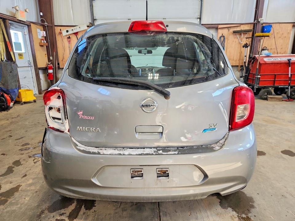2015 Nissan Micra VIN 3N1CK3CP2FL225391 COPART salvage auction — REAR END, Ab - Bos - Salvage, sold $550 on 2026-07-02 (photo 6)
