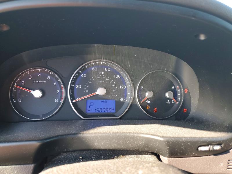 2012 Hyundai Santa fe VIN 5XYZG3AB7CG151632 COPART salvage auction — FRONT END, Id - Salvage Certificate Of Title, sold $1,350 on 2026-07-10 (photo 9)