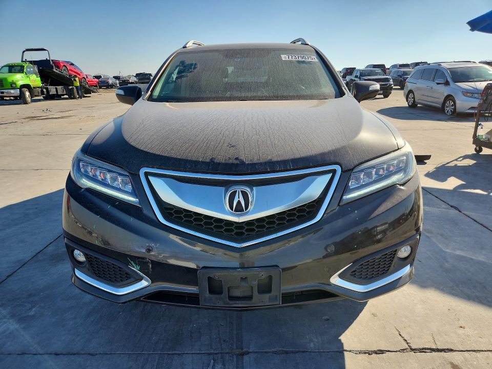 2017 Acura Rdx VIN 5J8TB4H77HL007720 COPART salvage auction — REAR END, TX - SALVAGE VEHICLE TITLE (P), sold $7,200 on 2026-07-02 (photo 5)