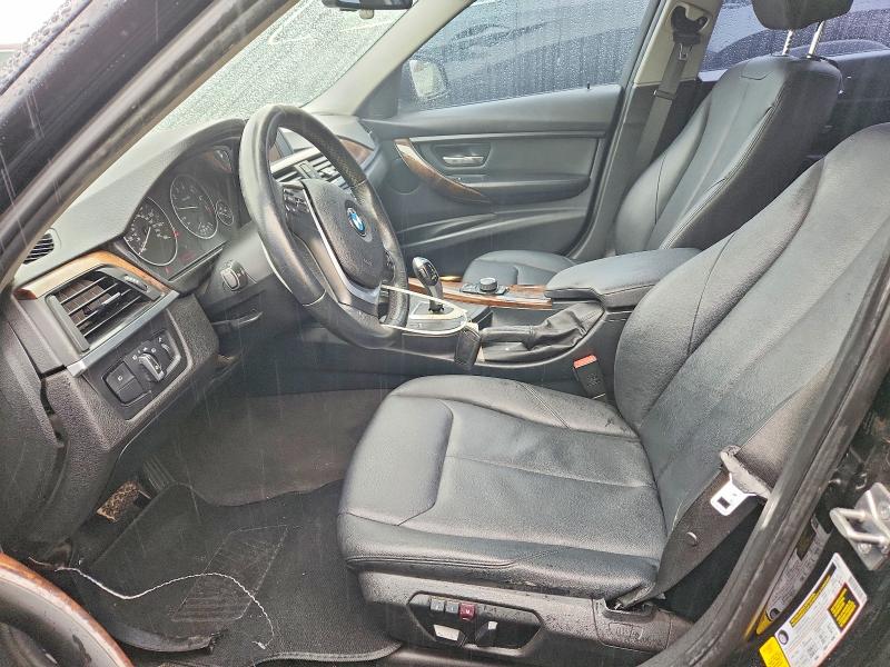2014 BMW 3er VIN WBA3C1C57EK114202 COPART salvage auction — NORMAL WEAR, Ca - Dis/Dlr/Exp Only Clean Title, sold $800 on 2026-07-21 (photo 7)