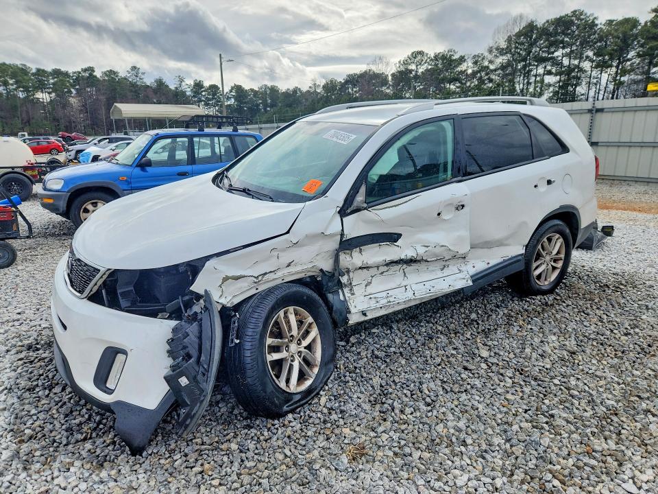 2015 Kia Sorento VIN 5XYKT4A60FG657491 COPART salvage auction — SIDE, Ga - Cert Of Title-Salvage, sold $450 on 2026-07-16 (photo 1)