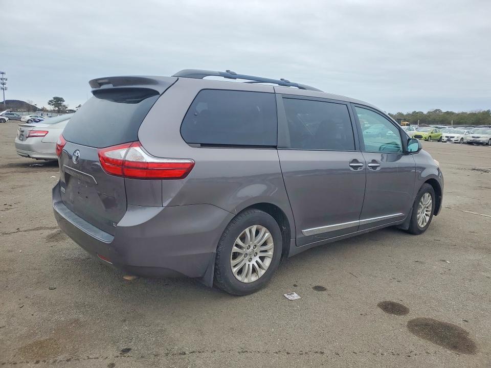 2016 Toyota Sienna VIN 5TDYK3DC3GS723061 COPART salvage auction — FRONT END, Salvage Title, sold $3,550 on 2026-07-20 (photo 3)