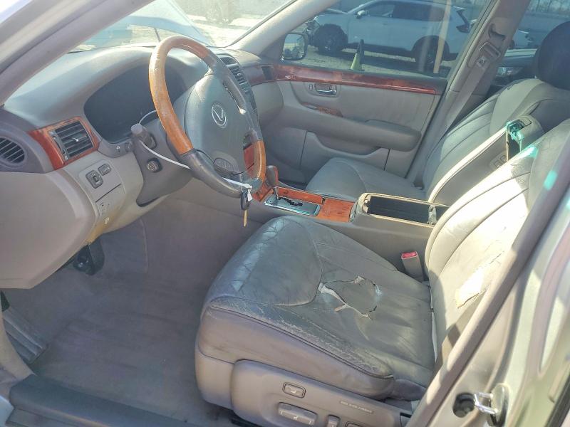 2001 Lexus Ls VIN JTHBN30F310001434 COPART salvage auction — REAR END, Sc - Cert Of Title-Salvage, sold $1,250 on 2026-07-06 (photo 7)