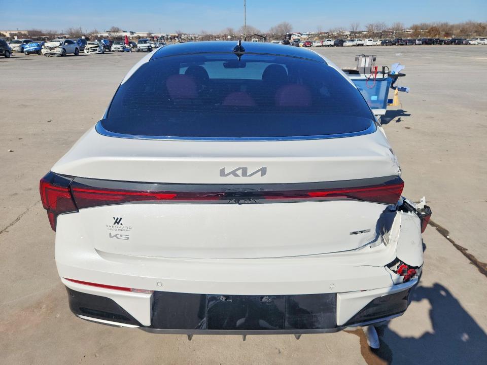 2026 Kia K5 VIN KNAG64J79T5409814 COPART salvage auction — FRONT END, Tx - Certificate Of Title, sold $7,300 on 2026-07-02 (photo 6)