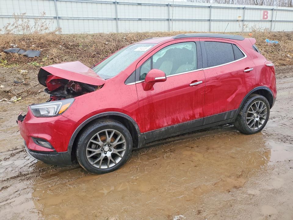 2019 Buick Encore VIN KL4CJ1SB4KB877848 COPART salvage auction — FRONT END, Mi - Dealer Only Clean Title, sold $575 on 2026-07-08 (photo 1)